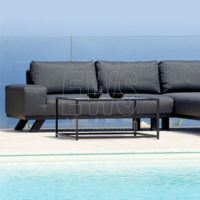 Ensemble d'angle Table Orlando + 2 canapés MST12