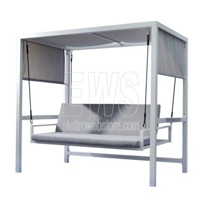 3-seater reclining rocker white SV119