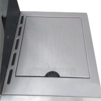 Ferraboli barbecue à gaz Top Inox LPG acier 3+1 brûleurs