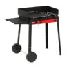 Ferraboli barbecue plancha gas combinato con paravento 042