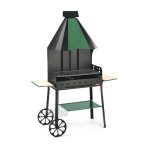 Ferraboli Holzkohlegrillhütte mit Feuerstelle 209