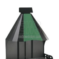 Ferraboli Capanna barbecue carbonella con camino 209