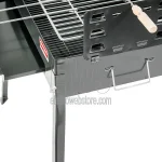 Ferraboli Gemeinschaft Holzkohlegrill 128 mit Rädern neues Modell 2021