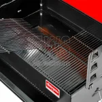 Ferraboli Gemeinschaft Holzkohlegrill 128 mit Rädern neues Modell 2021