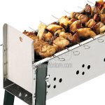 Ferraboli Edelstahl Arrosticini Kocher