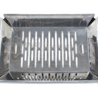 Ferraboli Sirio Holzkohlegrill aus Edelstahl 156