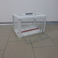 Gabbia di contenzione per gatti cm 46X32 H 30