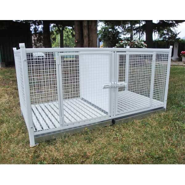 Gabbia per gatto o cane cm 120X60 H 60 MOD. L52