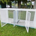 Cat or dog cage cm 150X60 H 68 MOD. L60