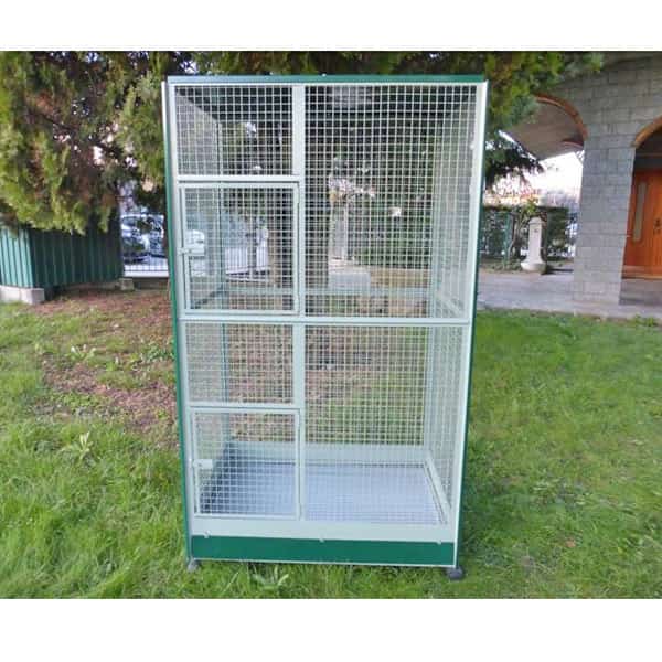 Gabbia per pappagalli cm 105X75 H180 - MOD.L33B