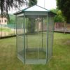 Hexagonal aviary cage 85x230 h art. L18B