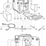 Gaggia Cadorna automatic coffee machine RI9600