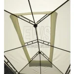 Gazebo Illinois iron 3X2 polyester cover ecru GAZ363