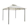 Gazebo Illinois iron 3X3 polyester cover ecru GAZ365
