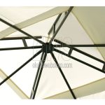Gazebo Illinois Eisen 3X3 Polyester Abdeckung ecru GAZ365
