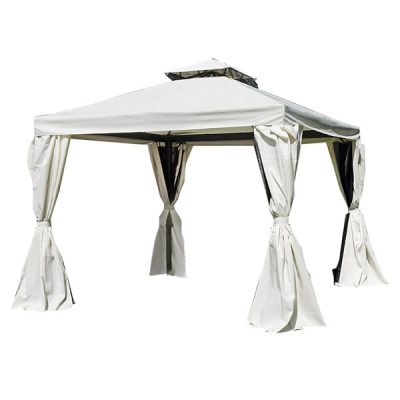 Nebraska Aluminium-Pavillon 3X3 ecru Polyester-Abdeckung GAZ035