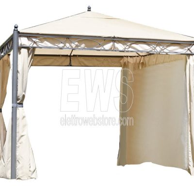 Oregon Eisen-Pavillon 3X3 Sand Polyester Abdeckung GAZ371