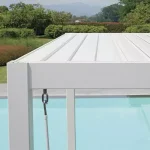 Pergola Arizona bioclimatica alluminio 3x3 3x4 3x6 bianco antracite – Bild 10