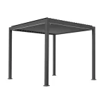 Pergola Arizona bioclimatica alluminio 3x3 3x4 3x6 bianco antracite – Bild 5