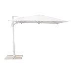 California parasol 3 x 3 m with white aluminium side pole E5054B