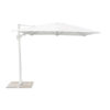 California 3 x 4 m parapluie inclinable avec mât latéral blanc E5057B