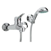 Paini Pilot miscelatore esterno con doccetta per vasca da bagno 04CR105P1