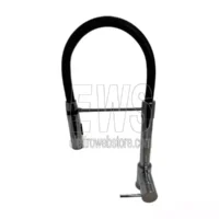 Paini Cox Spültisch-Einlochbatterie mit schwenkbarer Chromfeder 78CR557YOSPE