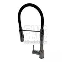 Paini Cox Spültisch-Einlochbatterie mit schwenkbarer Chromfeder 78CR557YOSPE