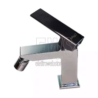 Paini Dax R Small single-hole bidet mixer 84CR306LRS