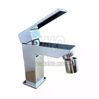 Paini Dax R Small single-hole bidet mixer 84CR306LRS