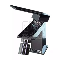 Paini Dax R Small single-hole bidet mixer 84CR306LRS