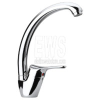 Miscelatore per lavello da cucina cromato Paini Pilot 04CR570P1