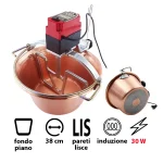 kessel-kupfer-boden-diam.38-cm-glatte-wand-flamme-motor-30-watt-newfac-art.09IND