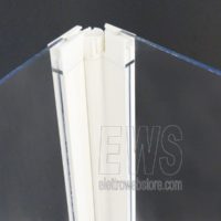 Plexiglass 120x182 cm articulated barrier bulkhead between posts