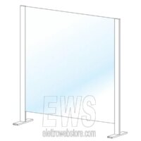 Bulkhead with Plexiglass barrier support