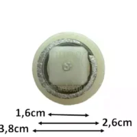 Reber perno di traino con molla per spremipomodoro n.3 3005MA