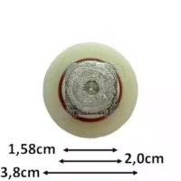 Reber perno di traino con molla per spremipomodoro n.3 3005MA