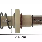 Reber tow pin with spring for tomato squeezer no. 3 3005MA
