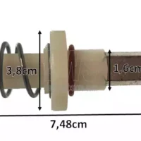 Reber perno di traino con molla per spremipomodoro n.3 3005MA