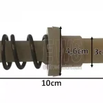 Reber pull pin with spring for tomato squeezer No. 5 2002MA