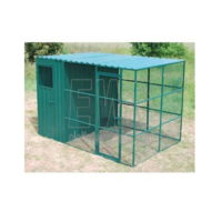 Pollaio box in rete e lamiera per polli cm 300X200 H 200 MOD. SPAZIO300