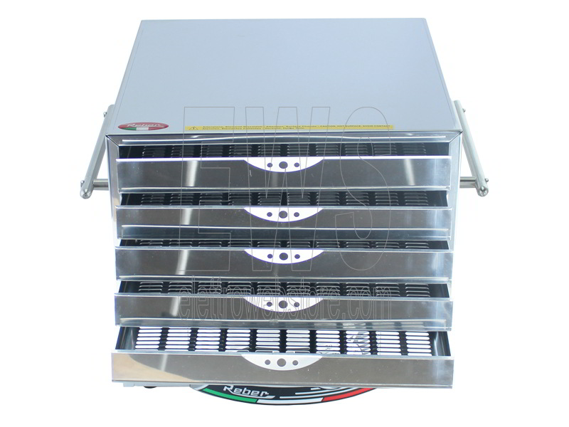 Essiccatore Timer 24h Essiccatore Arendo Per Alimenti - Disidratatore Con Timer 24h E 5 Ripiani Essiccatore Arendo 400w 5 Scomparti