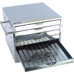 REBER digital food dryer stainless steel 10080N
