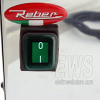 REBER Grattugia Elettrica n.3 Inox Cover 10053N