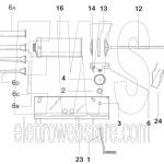 REBER Großer Alu-Zahnrad-Absackautomat 5 8 kg 6507A