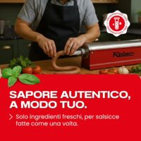reber-insaccatrice-insaccatore-salsicce-tubo-acciaio-inox-carcassa-rossa-3-5-8-10-12kg-8956N-8950N-8951N-8953N-8954N