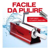reber-insaccatrice-insaccatore-salsicce-tubo-acciaio-inox-carcassa-rossa-3-5-8-10-12kg-8956N-8950N-8951N-8953N-8954N