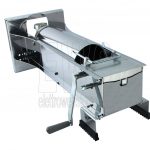 REBER stainless steel 2-speed vertical bagging machine kg. 10 8973V