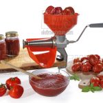 REBER manual tomato squeezer n.3 plastic accessories 8602N