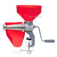 Manual tomato squeezers